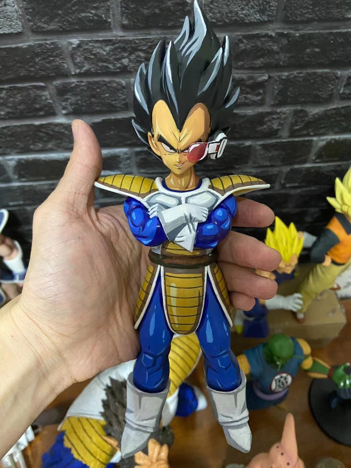 custom dragon ball super saiyan vegeta repaint