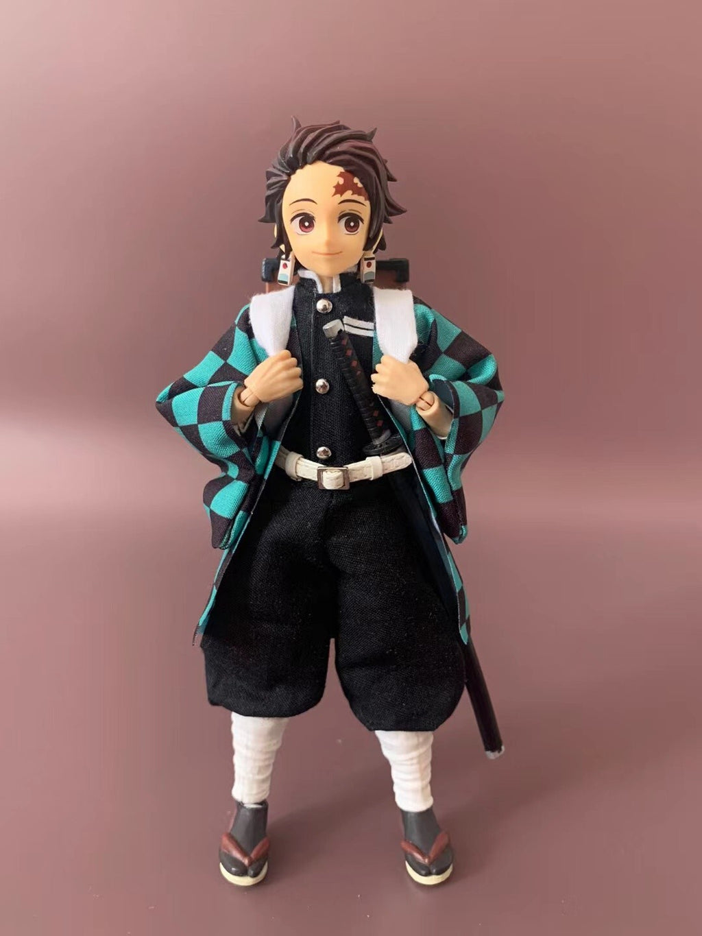 custom 1/12  Demon Slayer Kamado Tanjirou shf figure