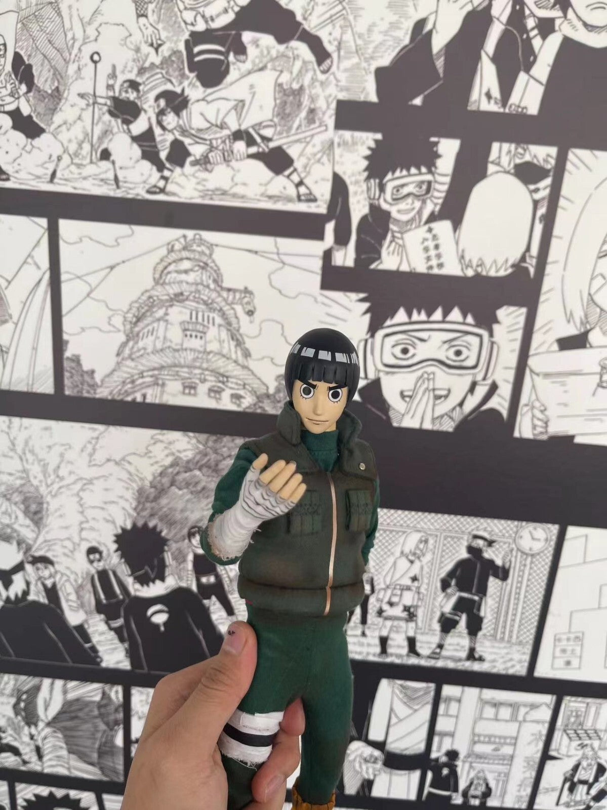 custom 1/6 rock lee   action  figure