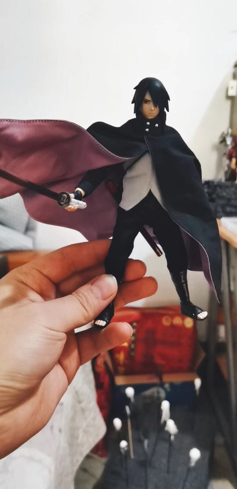 custom 1/12 shf  Sasuke figure