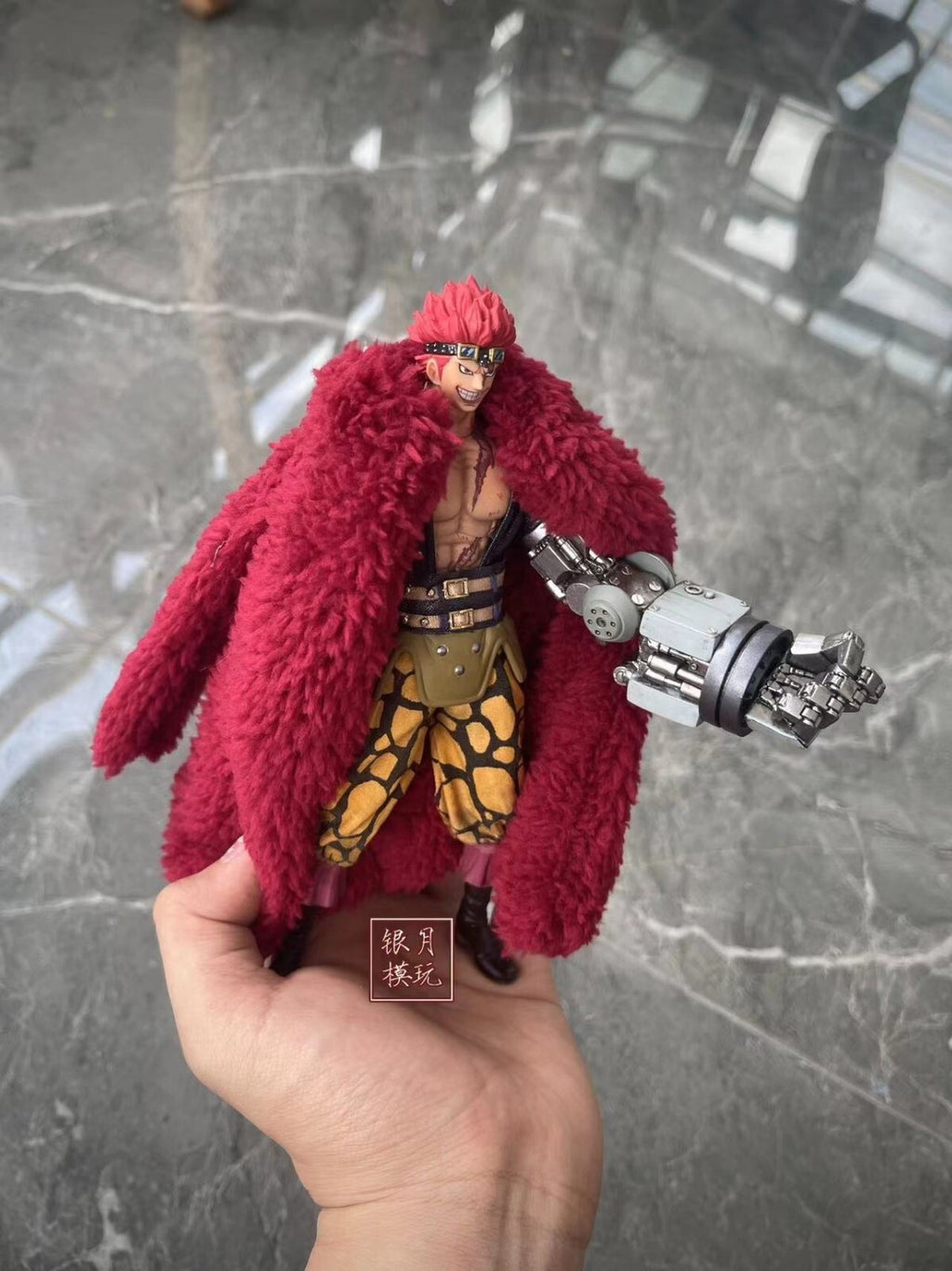 CUSTOM 1/12 one piece   van shf  Eustass Kid 6  inch figure