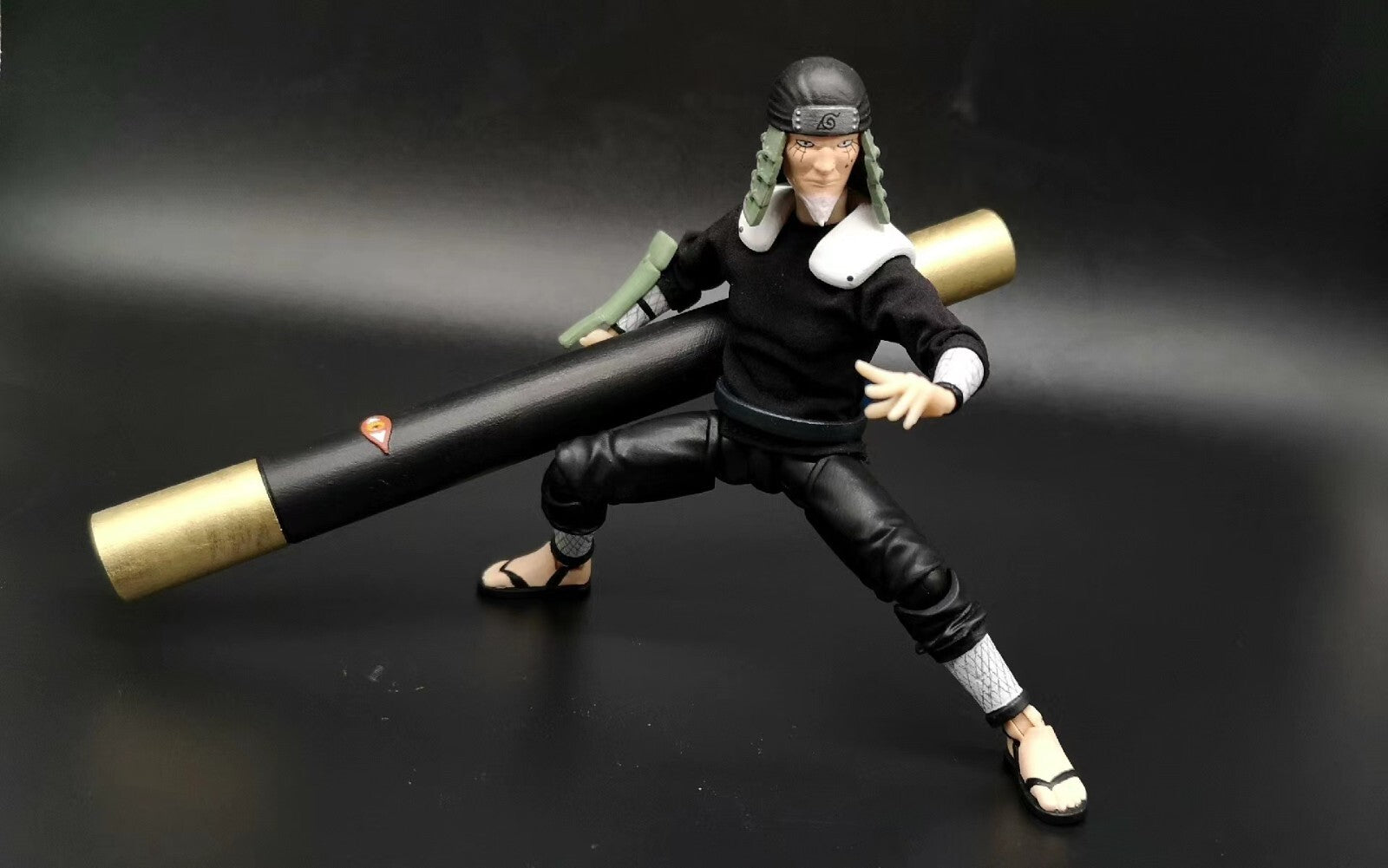 custom 1/12 Sarutobi Hiruzen  6 inch shf  figure