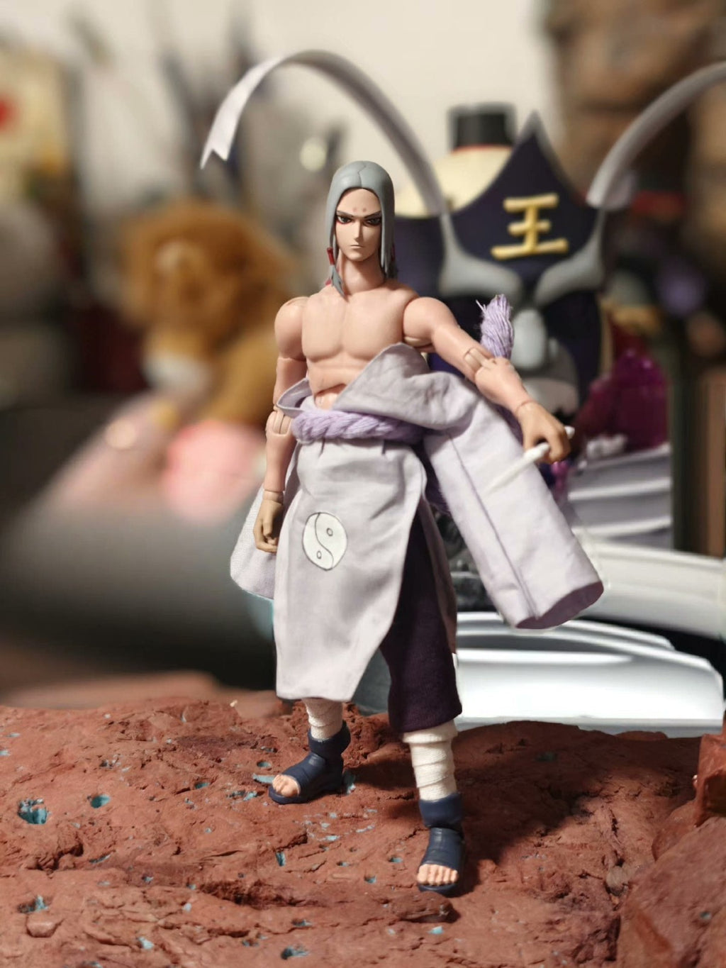 custom 1/12  Kimimaro  figure no including background