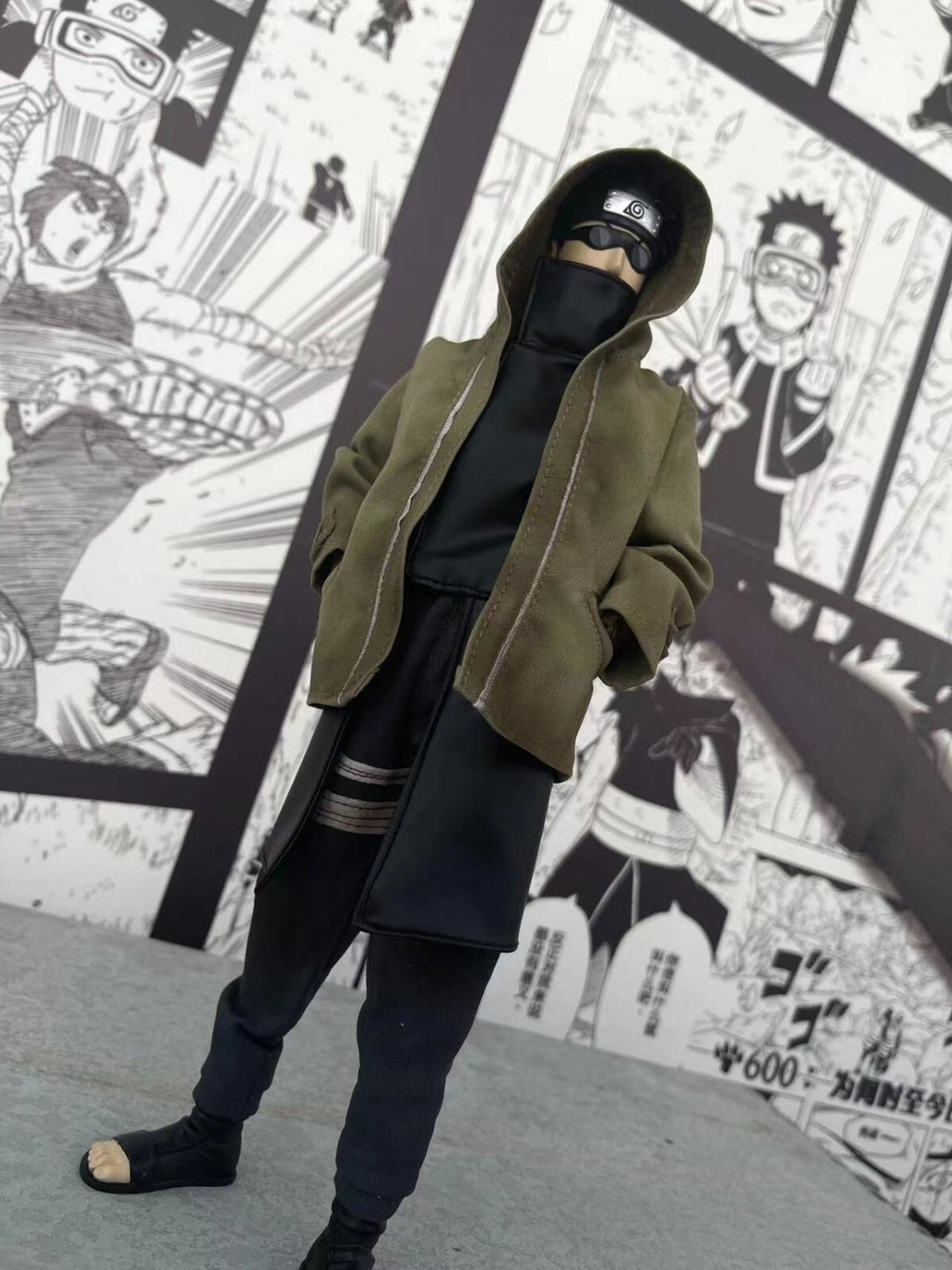 CUSTOM 1/6 Aburame Shino 12  inch figure