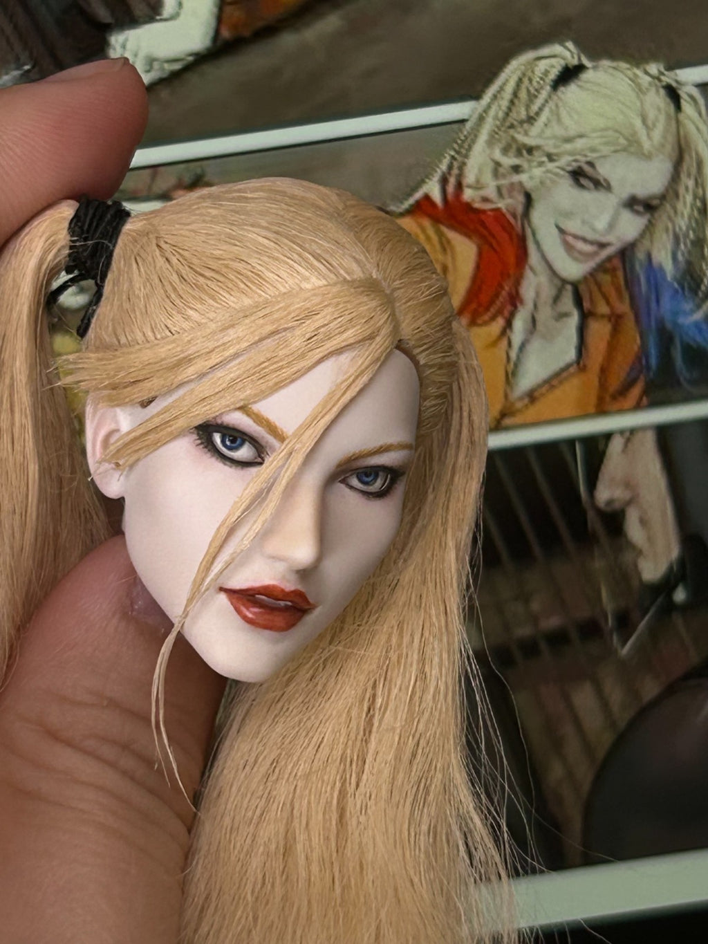 custom 1/6   Harley Quinn   head need about 60days ship