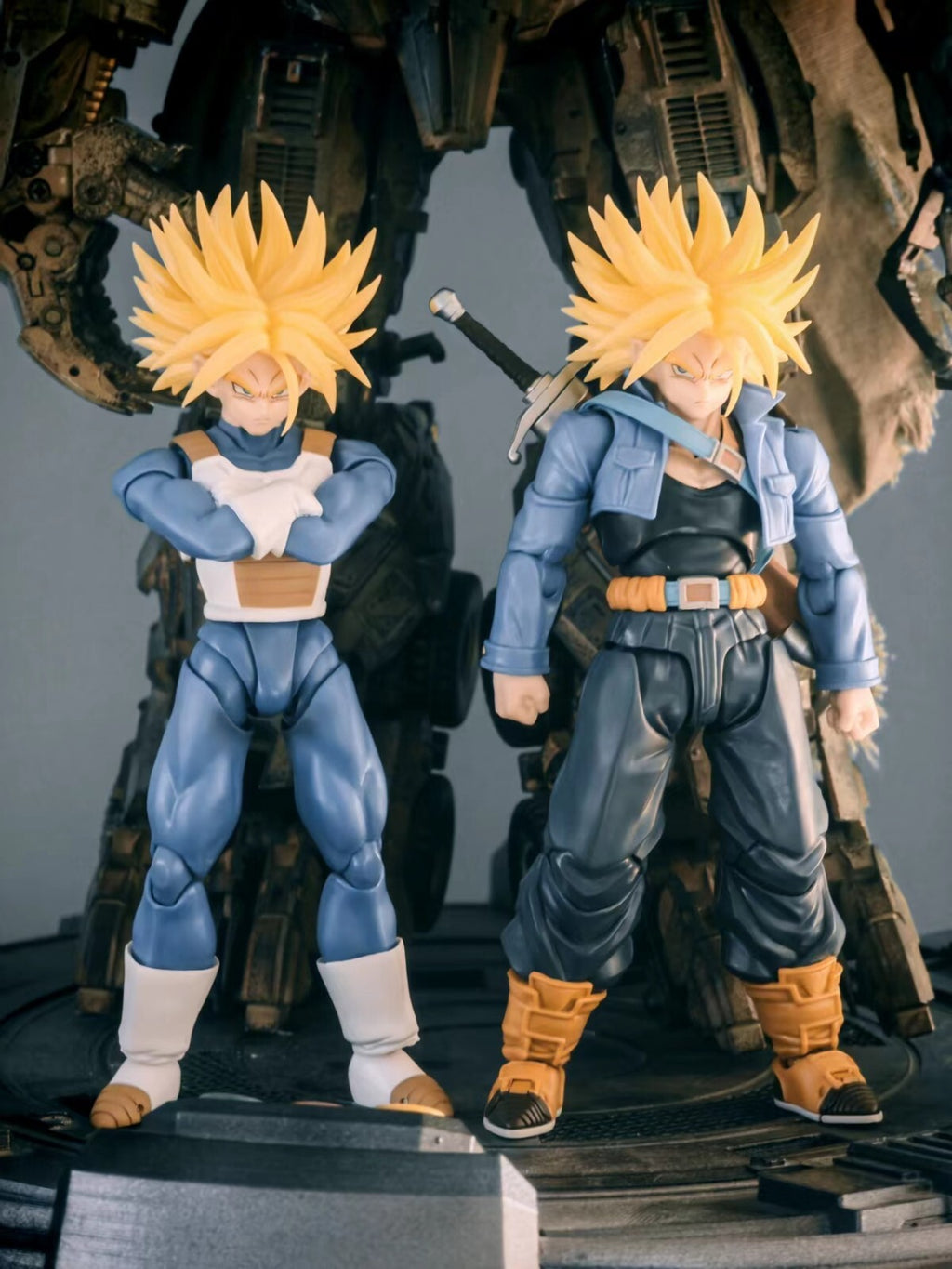 CUSTOM Dragon Ball SH Figuarts super saiyan trunks hair only in stock