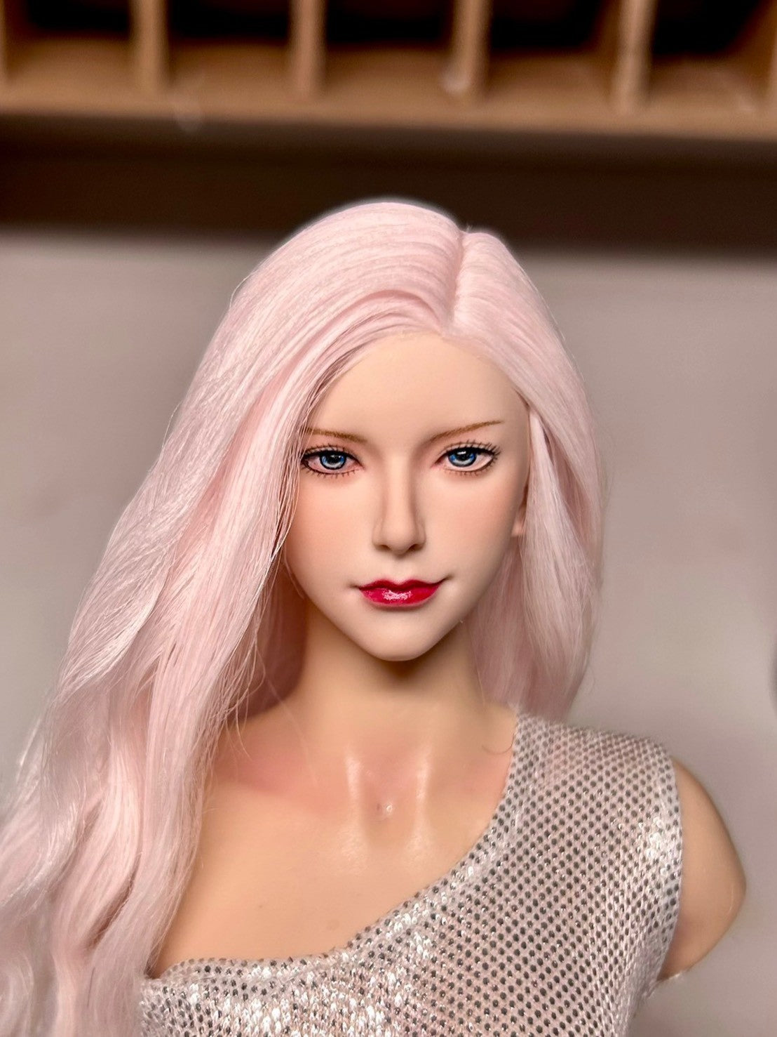 custom 1/6 Cyberpunk 2077 girl  head    Model for 12'' Action Figure