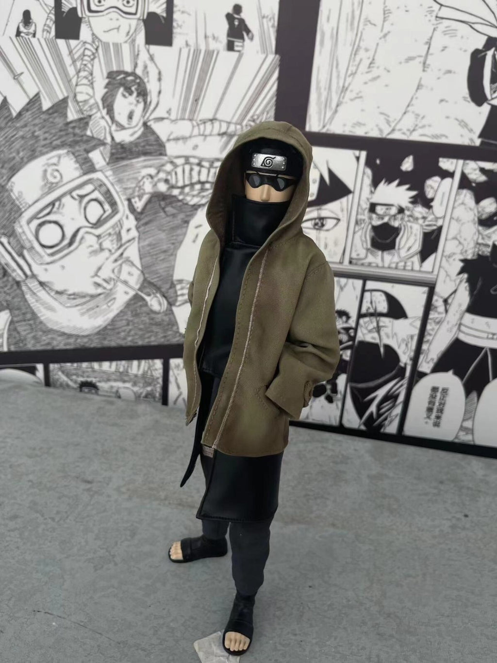 CUSTOM 1/6 Aburame Shino 12  inch figure