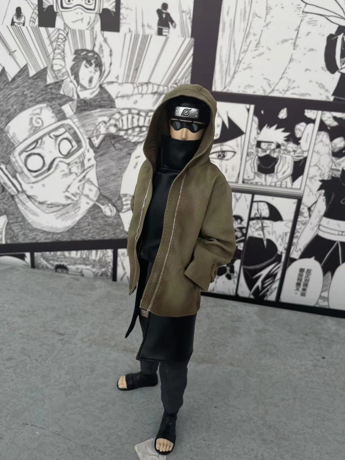 CUSTOM 1/6 Aburame Shino 12  inch figure