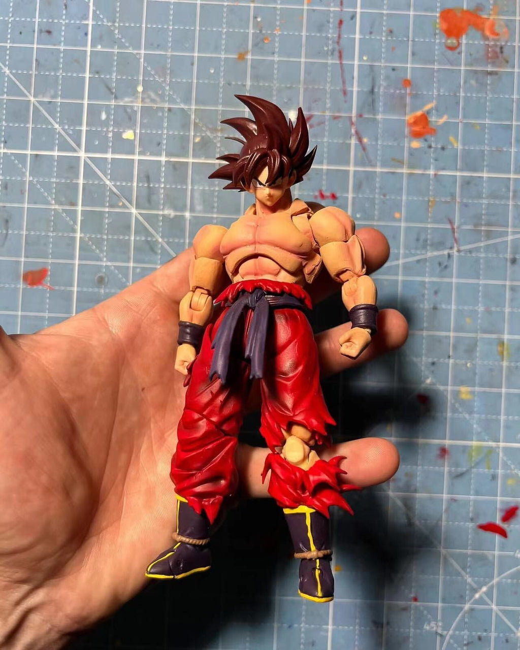 custom    dragonball   shf   goku shf figure