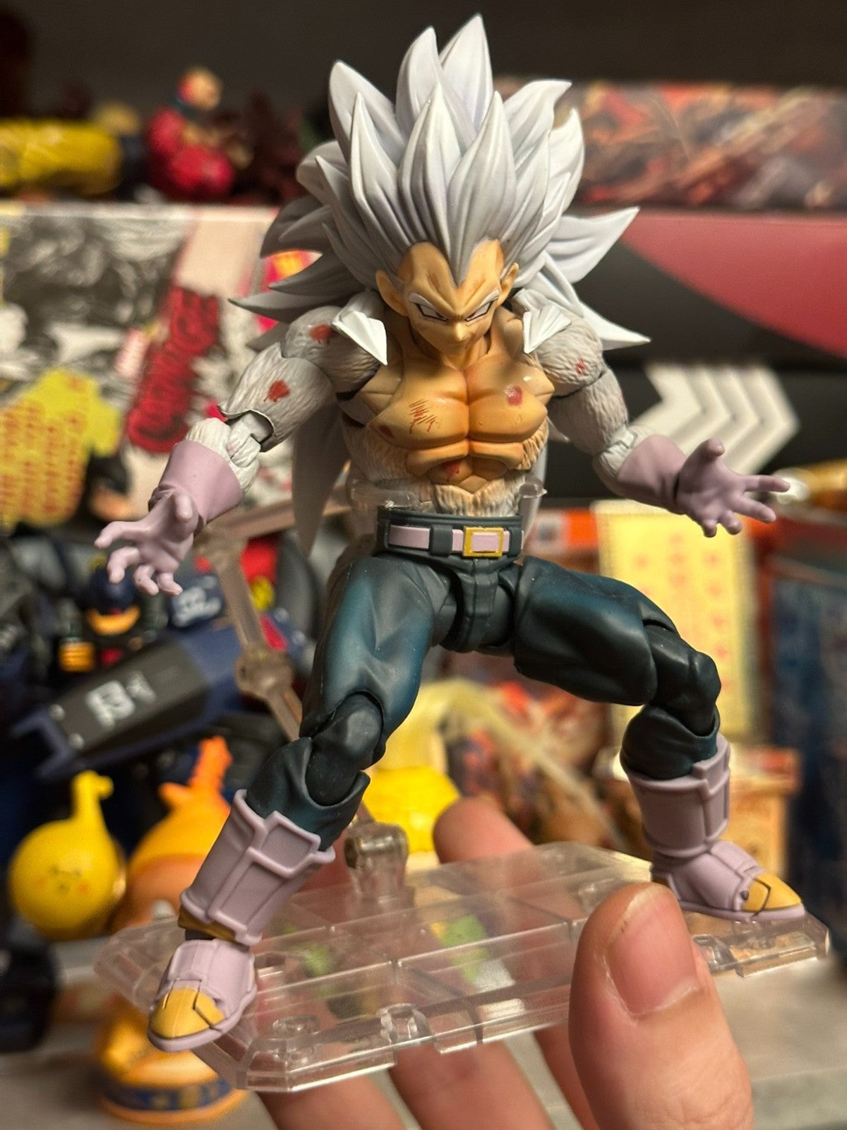dragonball shf vegeta ssj5
