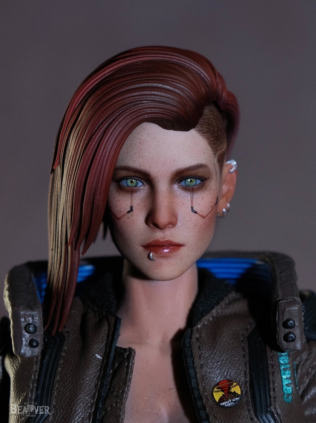 custom  1/6 Cyberpunk 2077 head for 12 inch figure