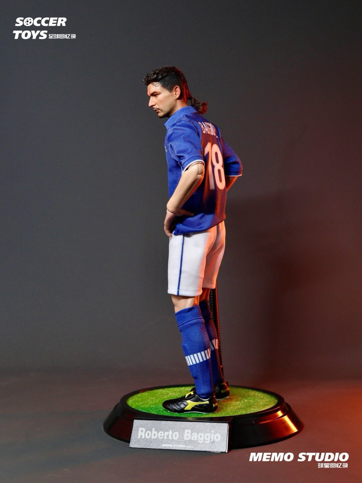 custom 1/6 scale Roberto Baggio    Male Model for 12'' Action Figure