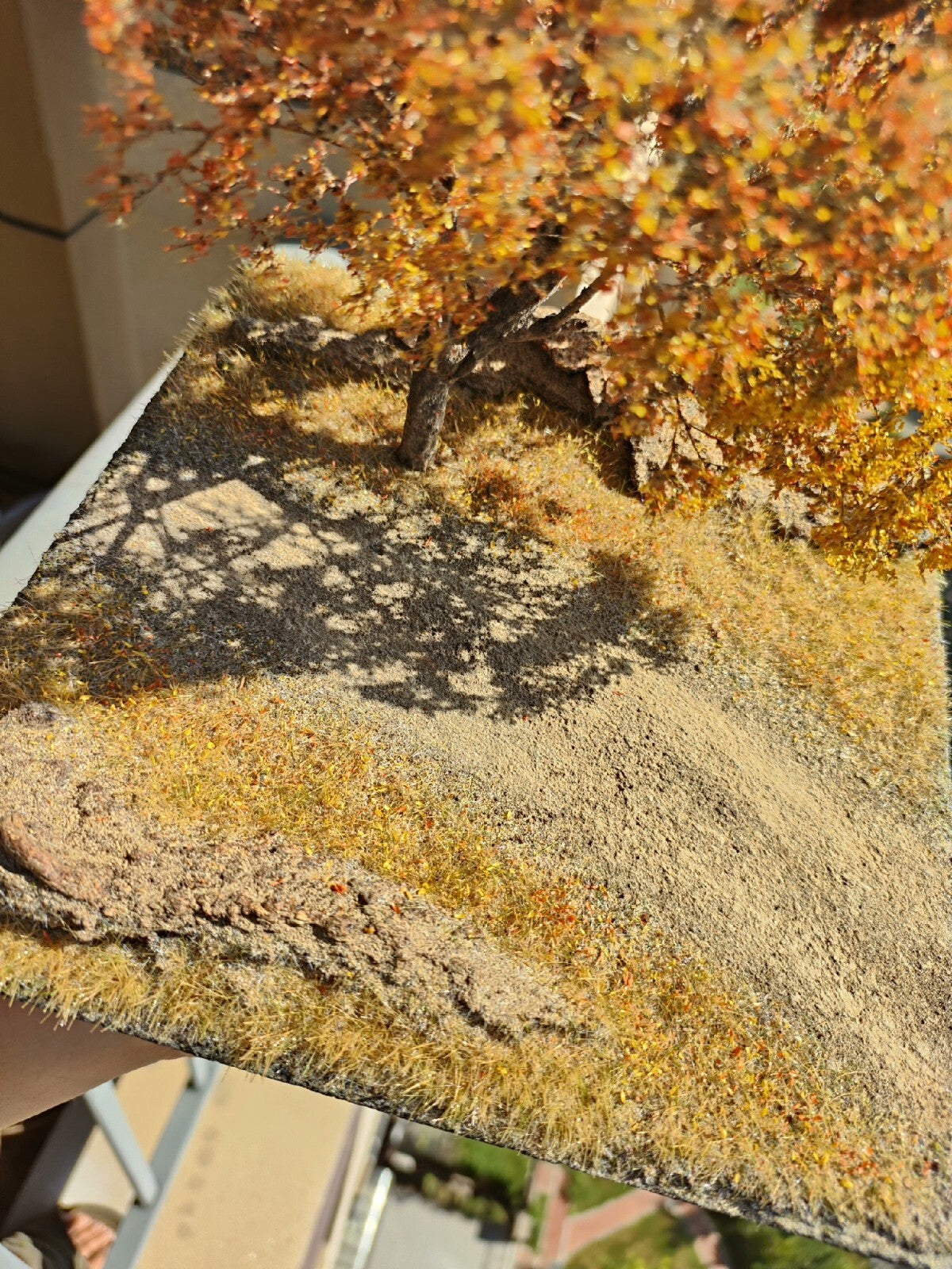 custom  1/18 tree sence for figure  20 cm  20cm