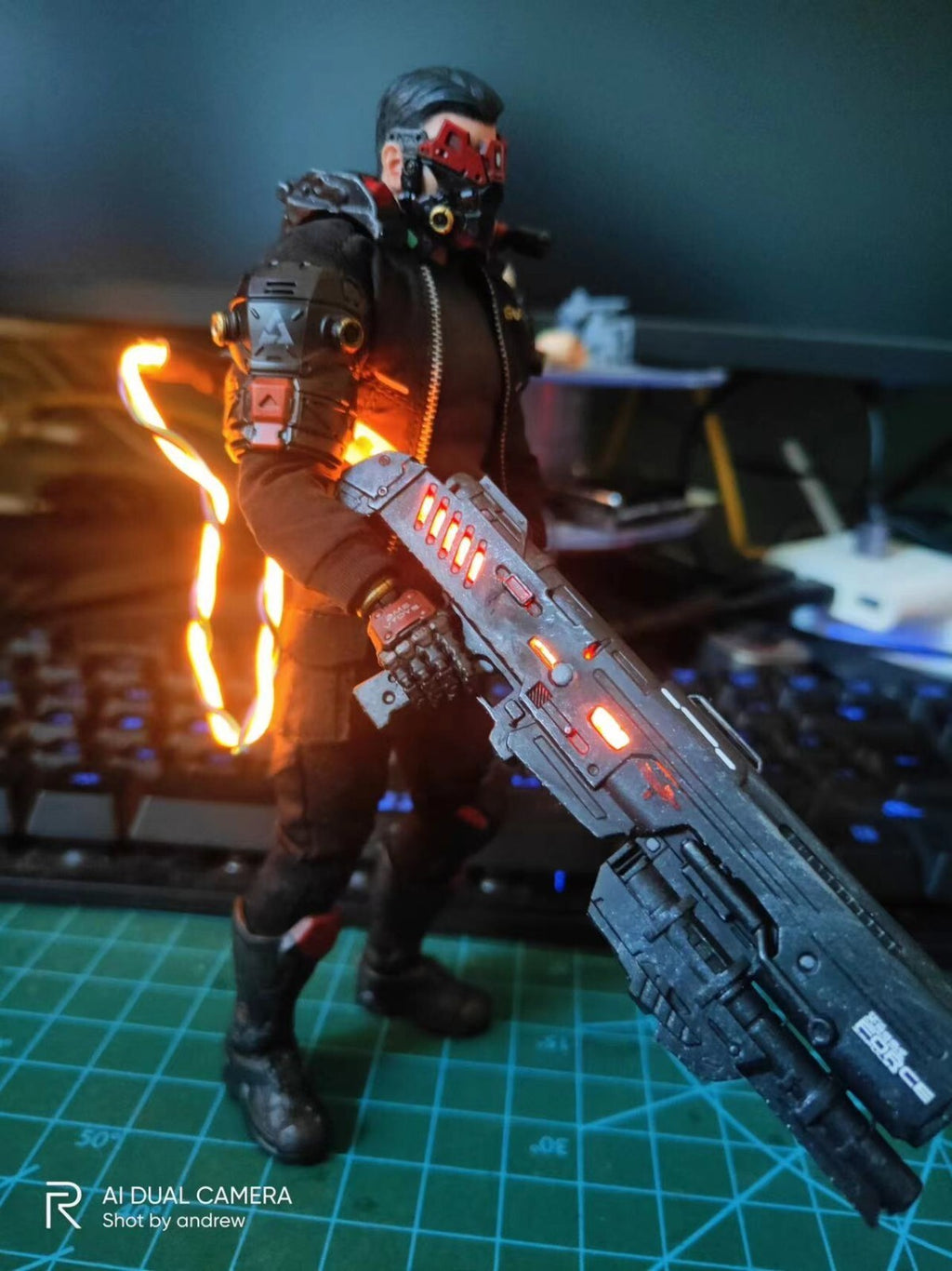 Cyberpunk Robin guns     VTOYS  BMS X Collectible 1/12 Action Figure