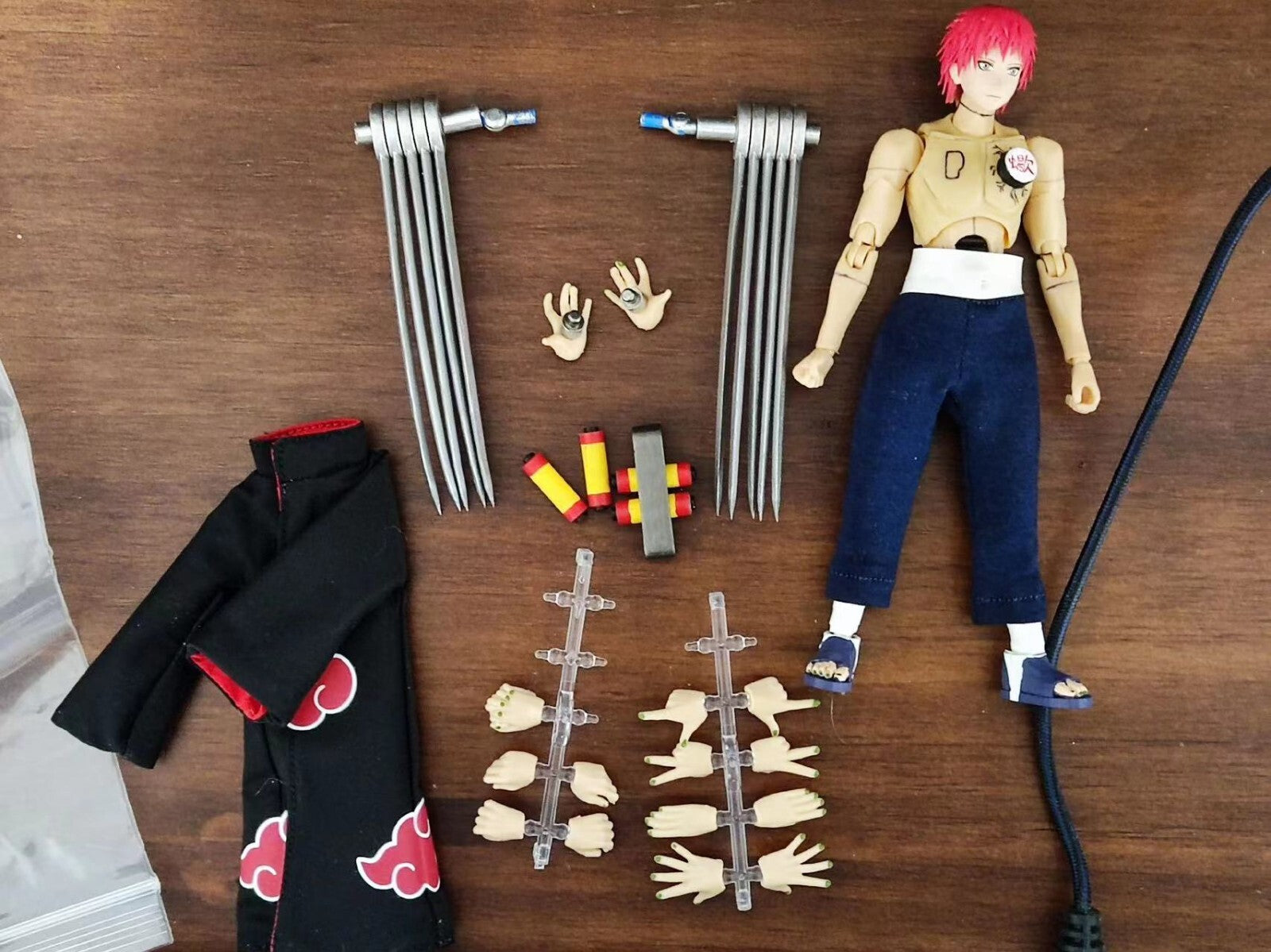 custom 1/12  Sasori  6 inch shf  figure