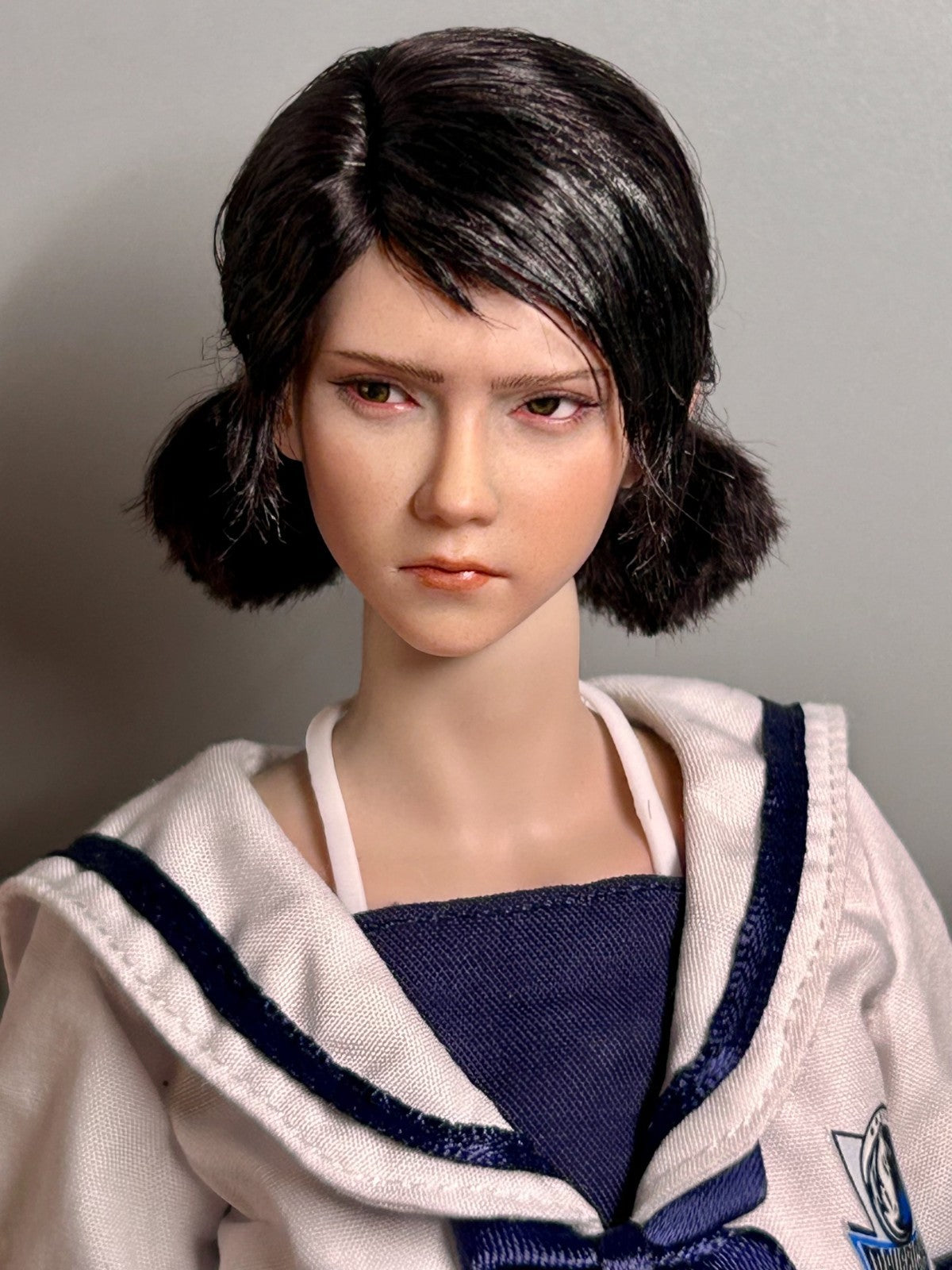 custom 1/6   the walking dead   Clementine    head need about 60days ship