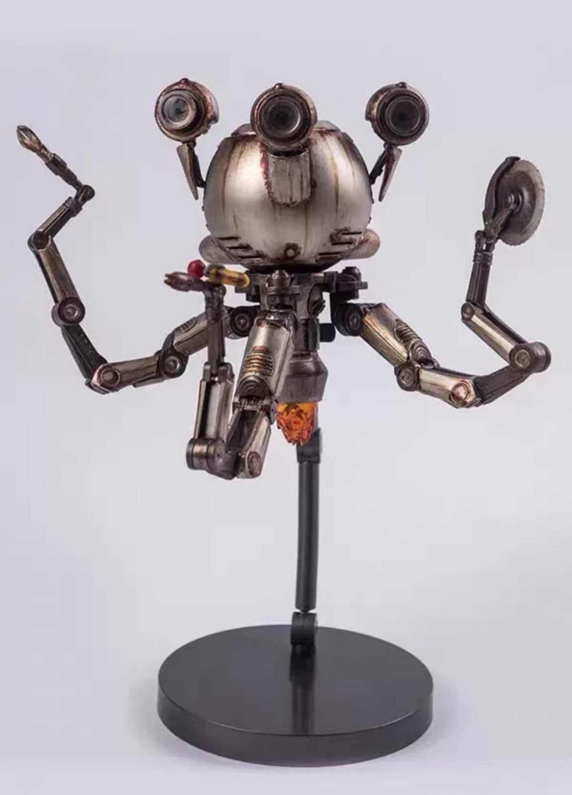 custom   1/6  Cyberpunk wastland  fallout  resin mister handy  shelter