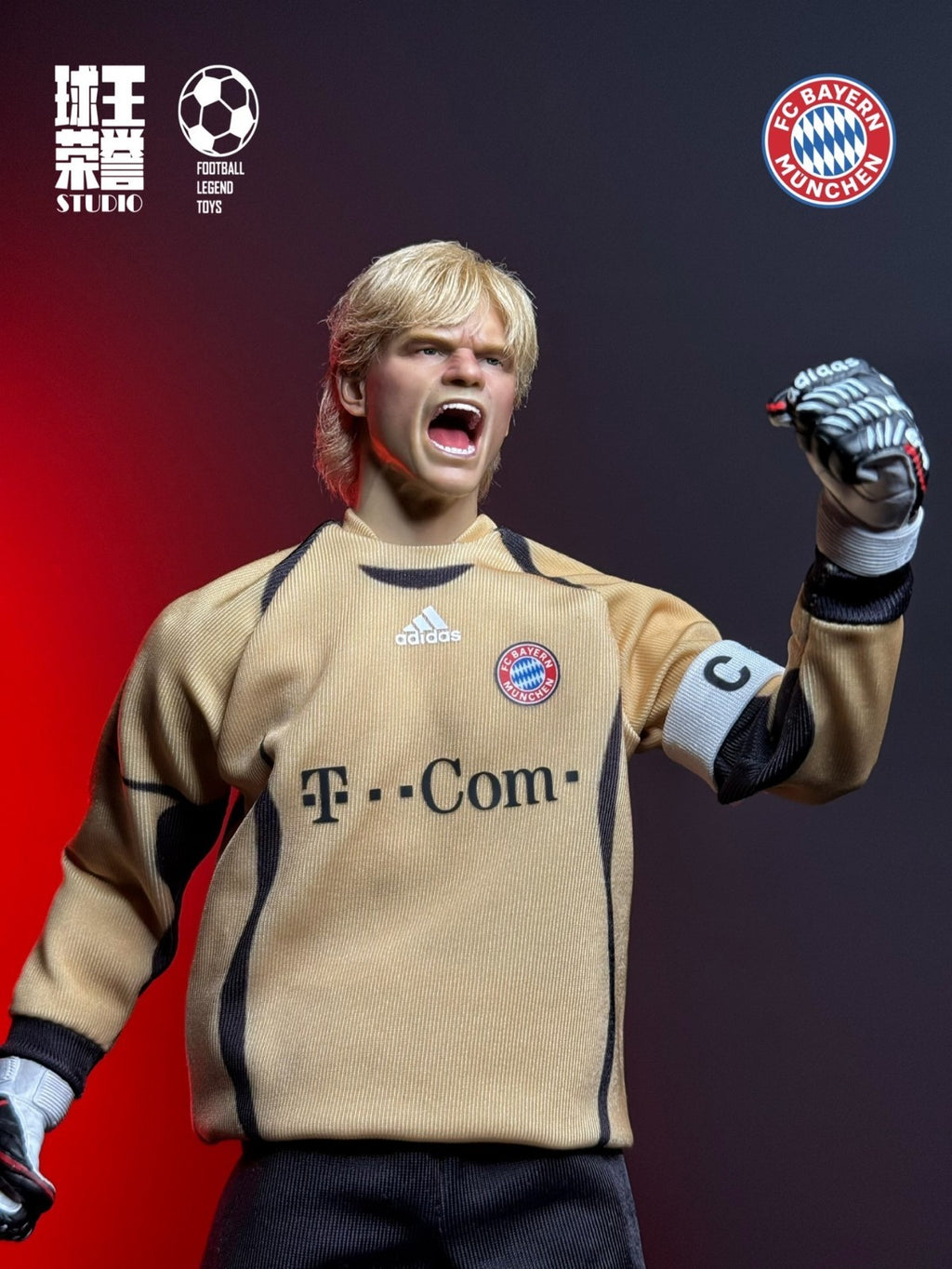 custom 1/6 scale Oliver Kahn Male Model for 12'' Action Figure