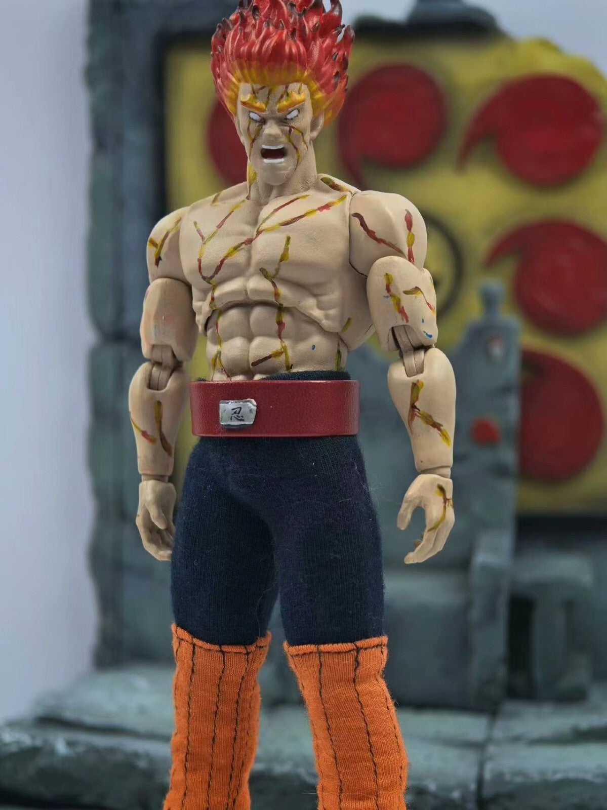 custom 1/12  Might Guy 6 inch shf  figure