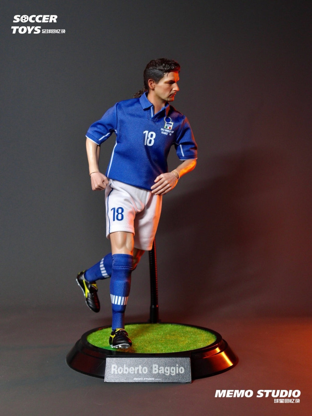 custom 1/6 scale Roberto Baggio    Male Model for 12'' Action Figure