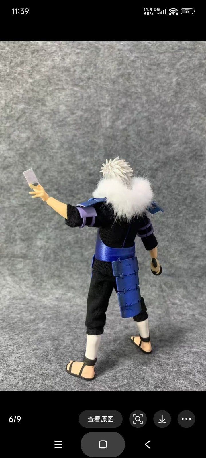 custom 1/12  Senju Tobirama   6 inch shf  figure