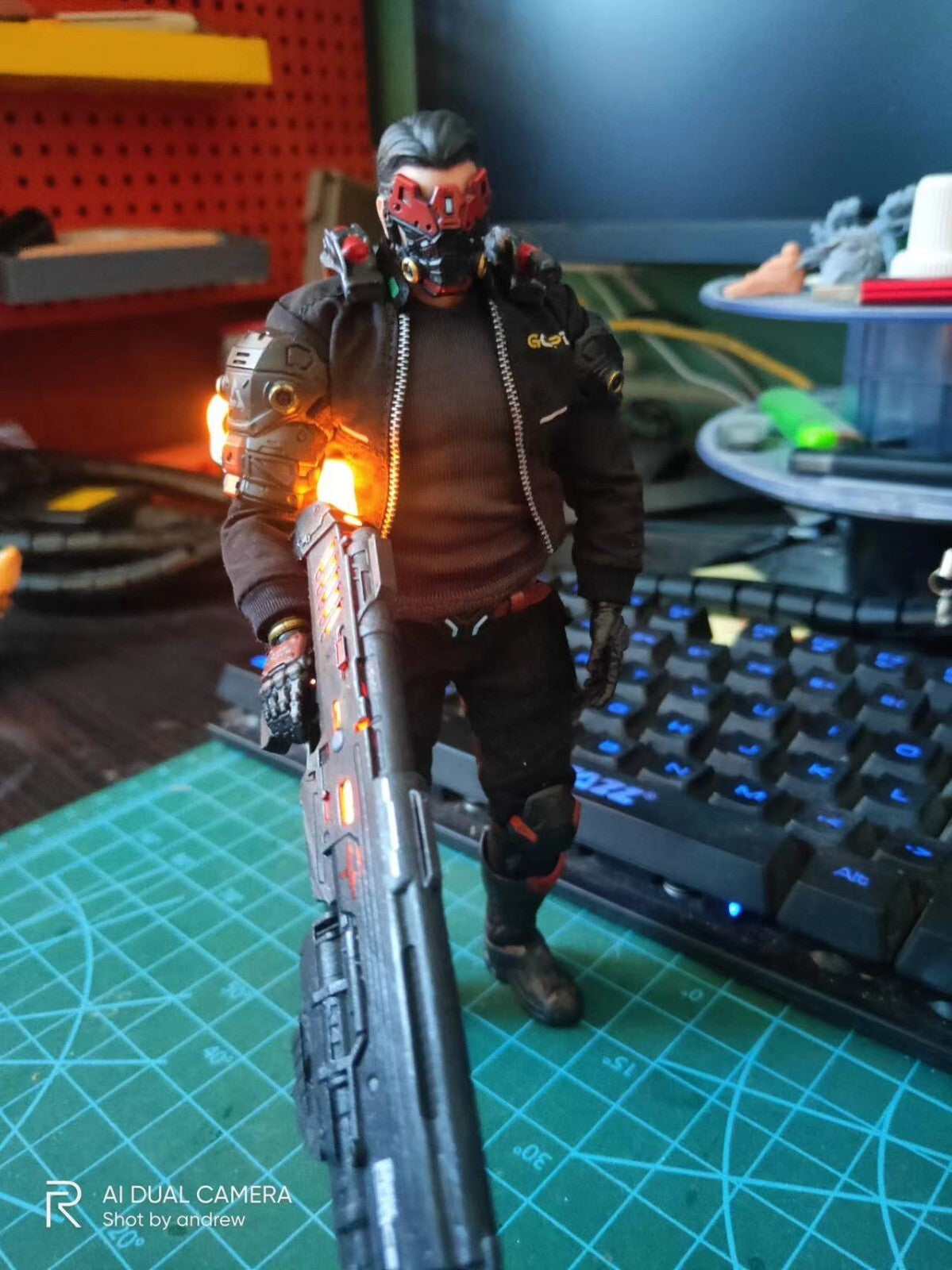 Cyberpunk Robin guns     VTOYS  BMS X Collectible 1/12 Action Figure