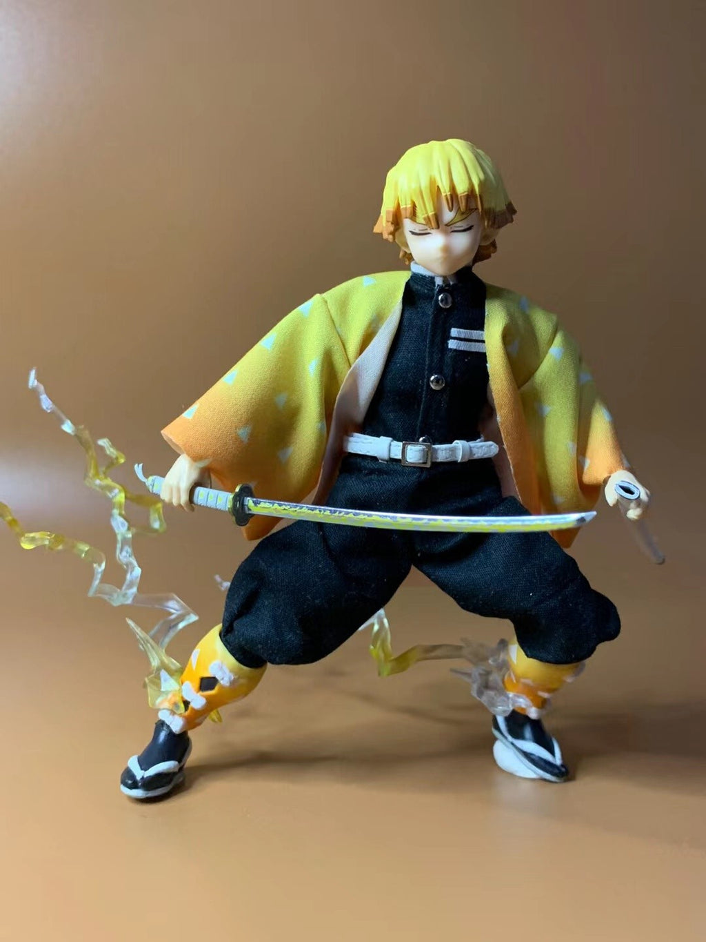 custom 1/12 Demon Slayer  Agatsuma Zenitsu action figure