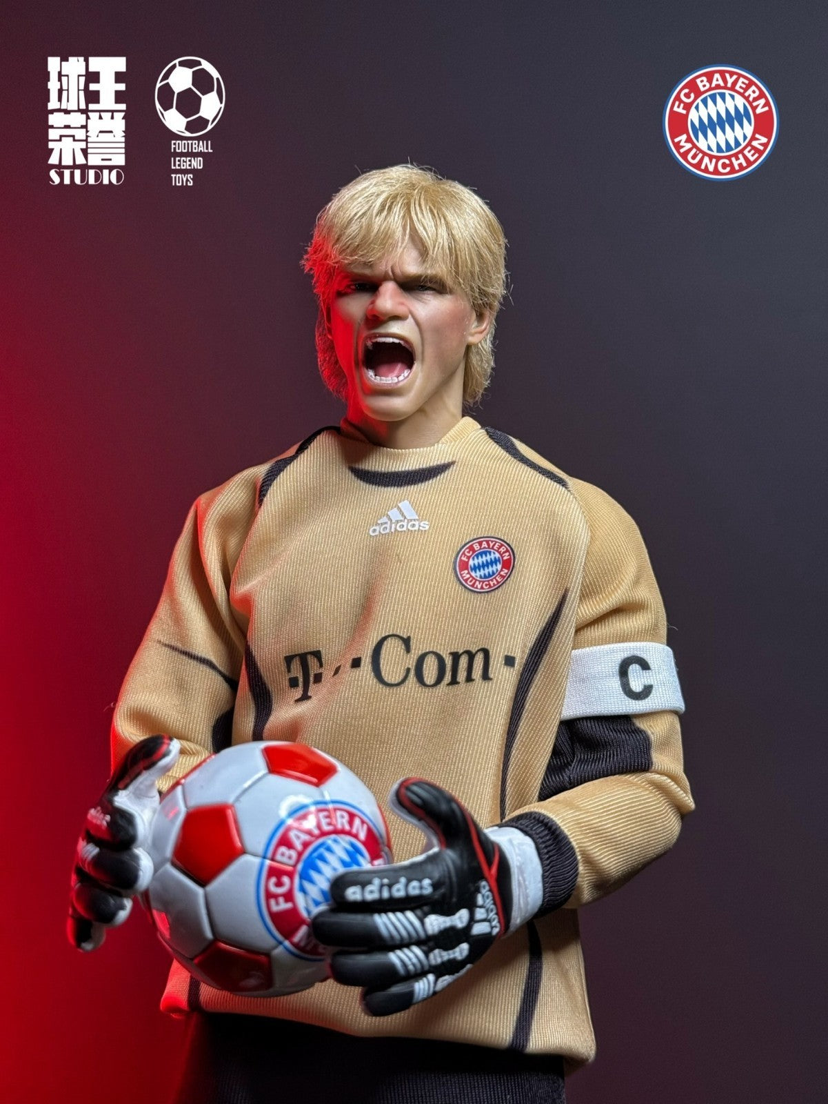 custom 1/6 scale Oliver Kahn Male Model for 12'' Action Figure