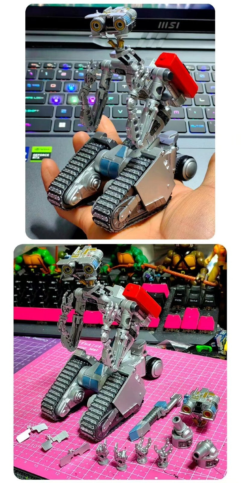 custom  1/12  Short Circuit  15cm