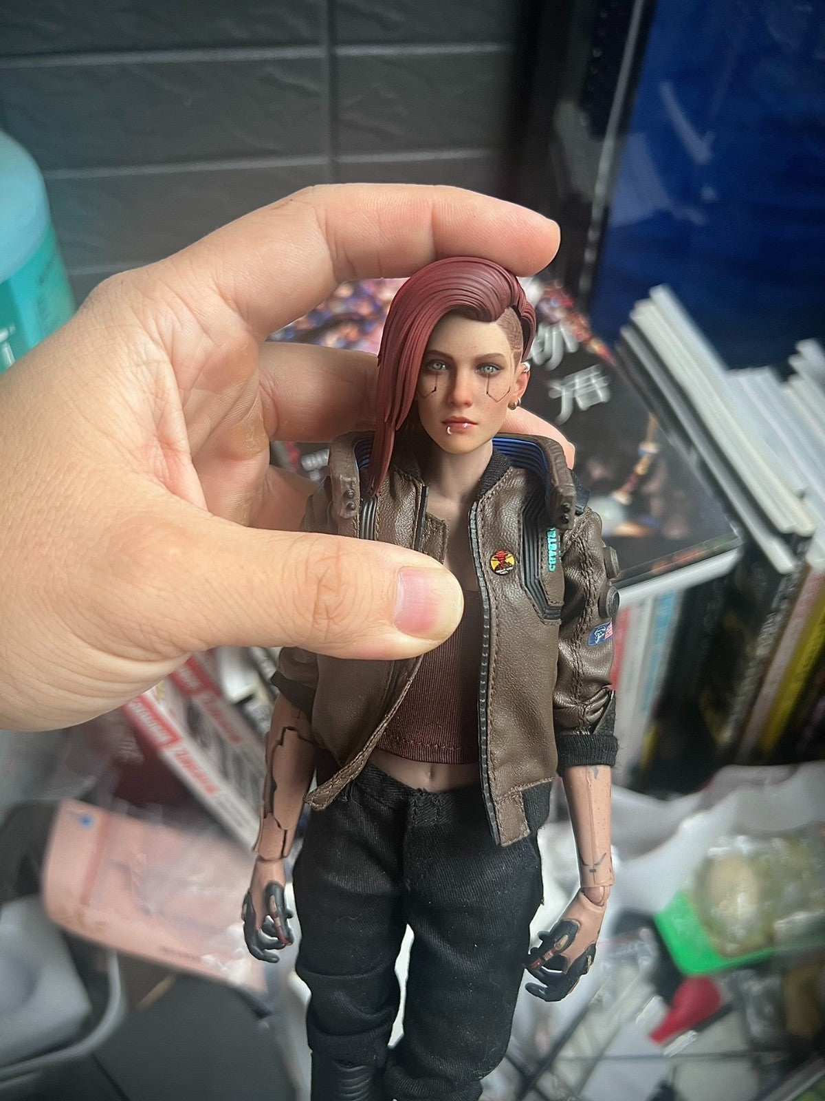 custom  1/6 Cyberpunk 2077 head for 12 inch figure