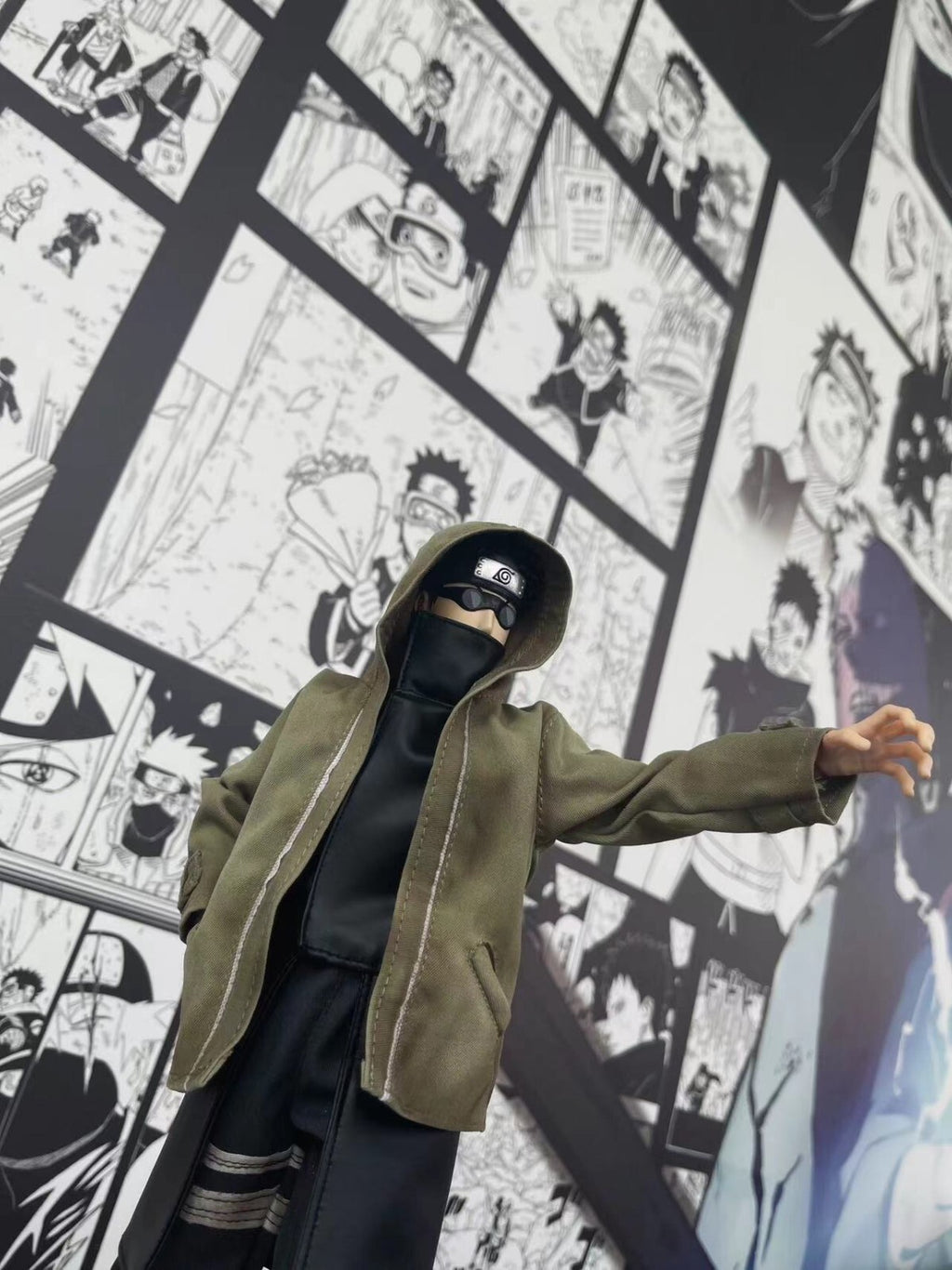 CUSTOM 1/6 Aburame Shino 12  inch figure