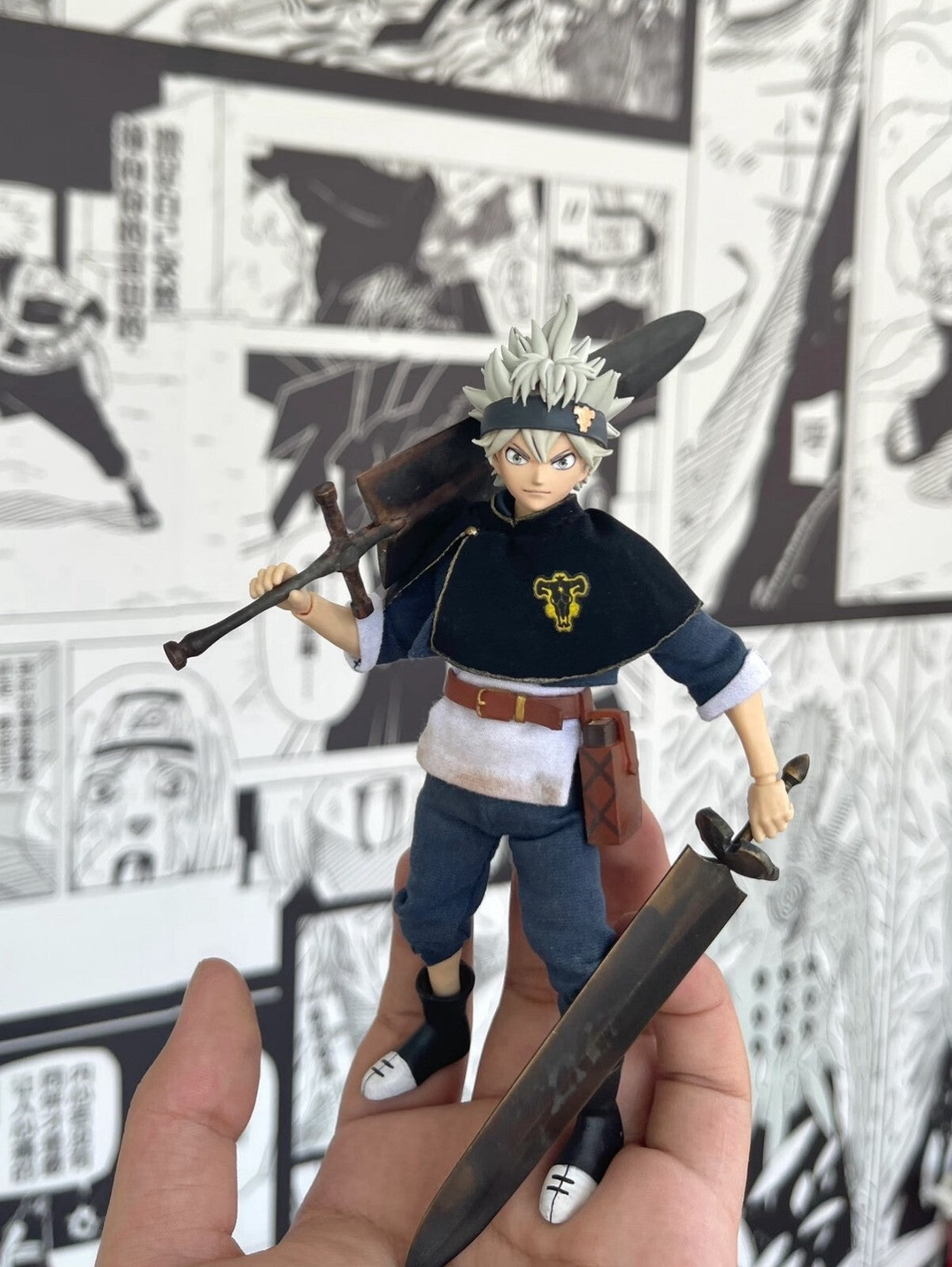 CUSTOM 1/12  Black er Asta 6 inch   inch figure