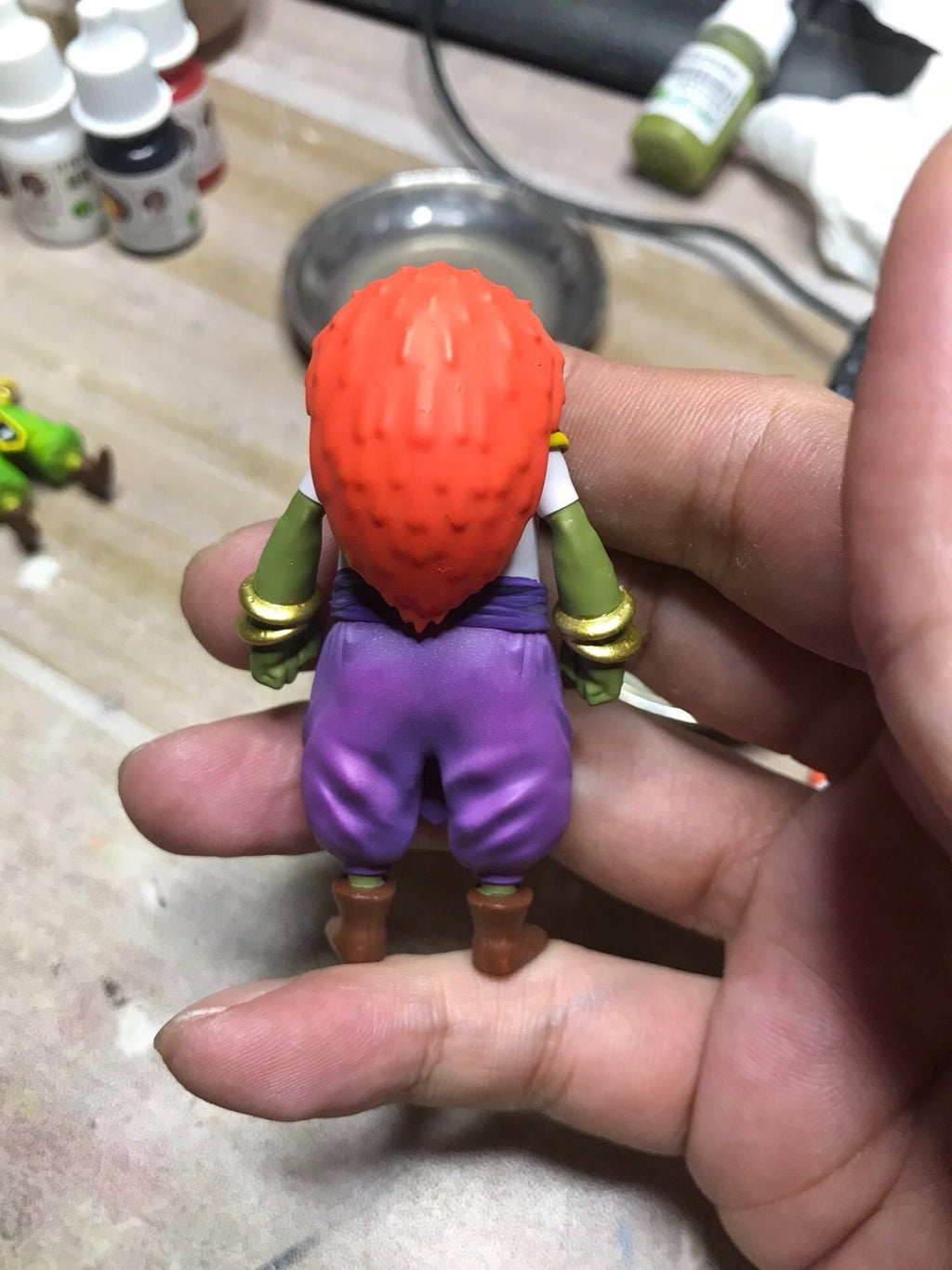 custom dragonball  resin hg destroy  god