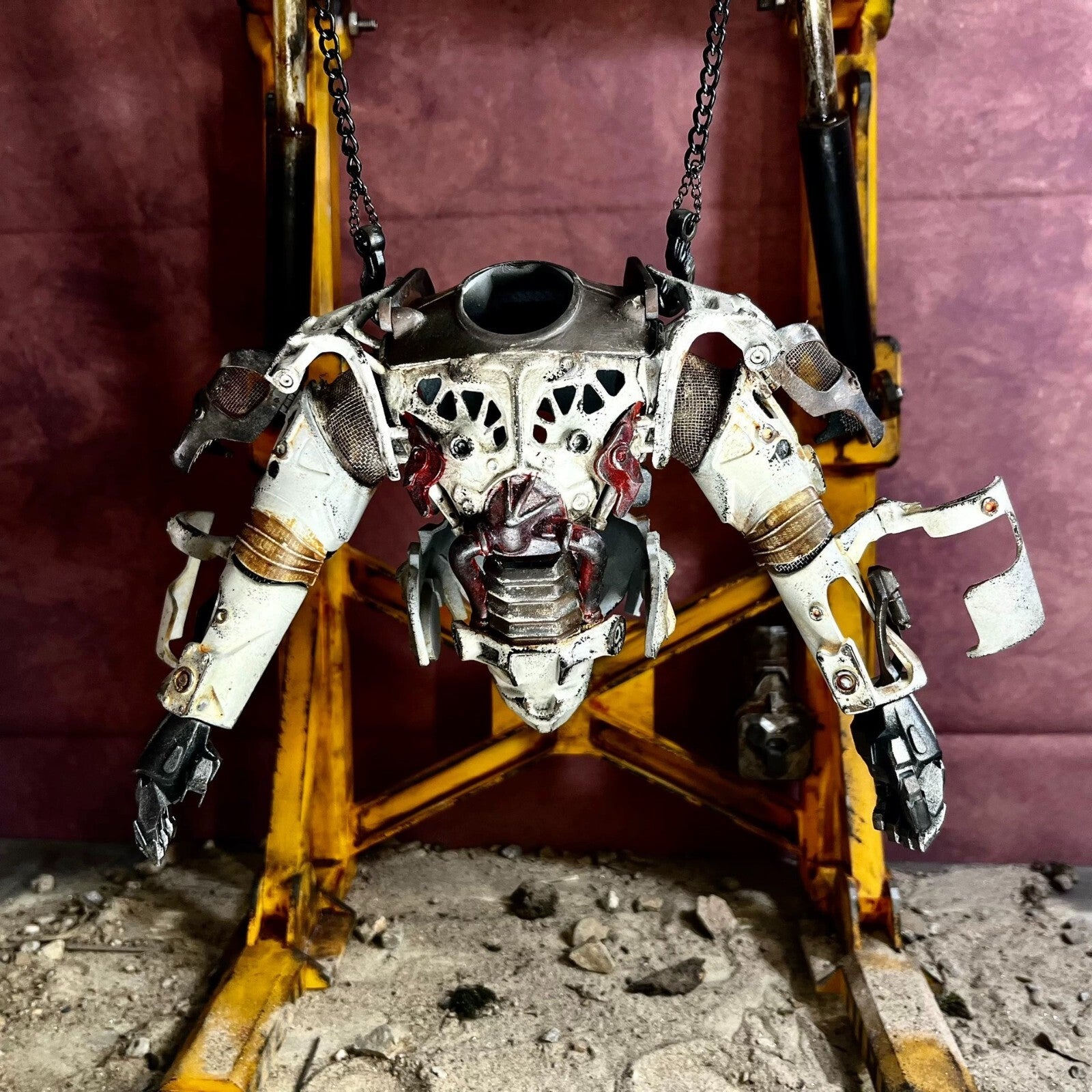 custom 1/6  3a toys threezero fallout Power Armor  stands