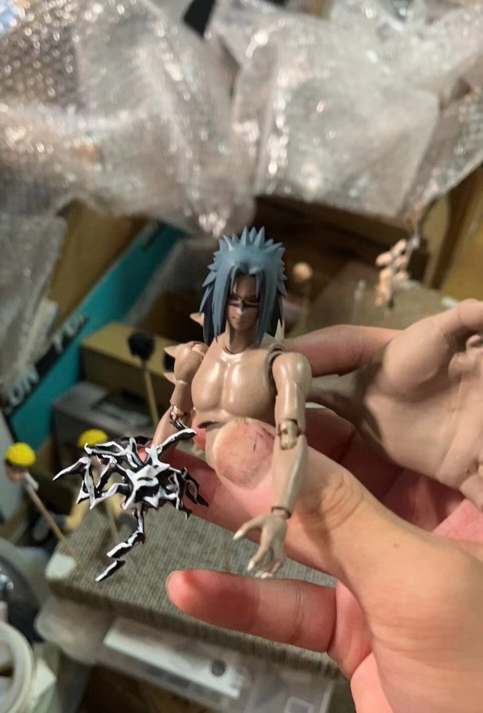 custom  1/12  Sasuke  shf  6 inch figure
