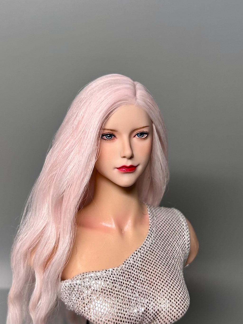 custom 1/6 Cyberpunk 2077 girl  head    Model for 12'' Action Figure