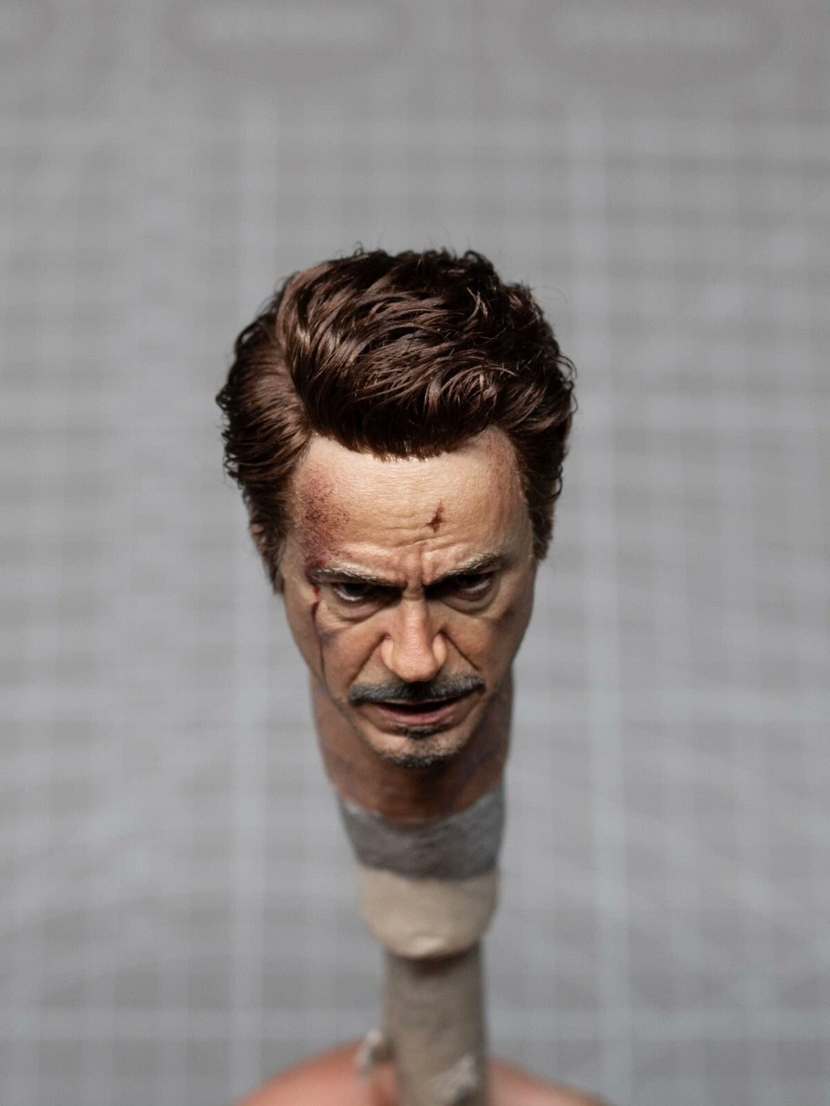custom 1/6  rooted ironman head