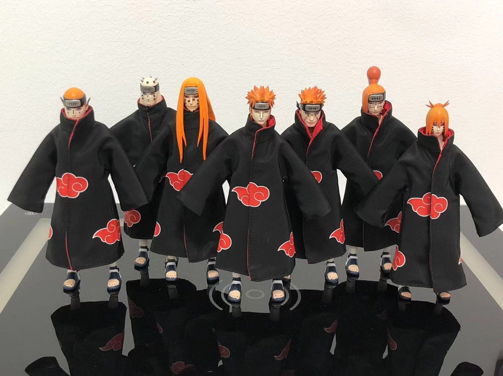 custom 1/12 shf  Pain Tendo  action figure  7 pcs