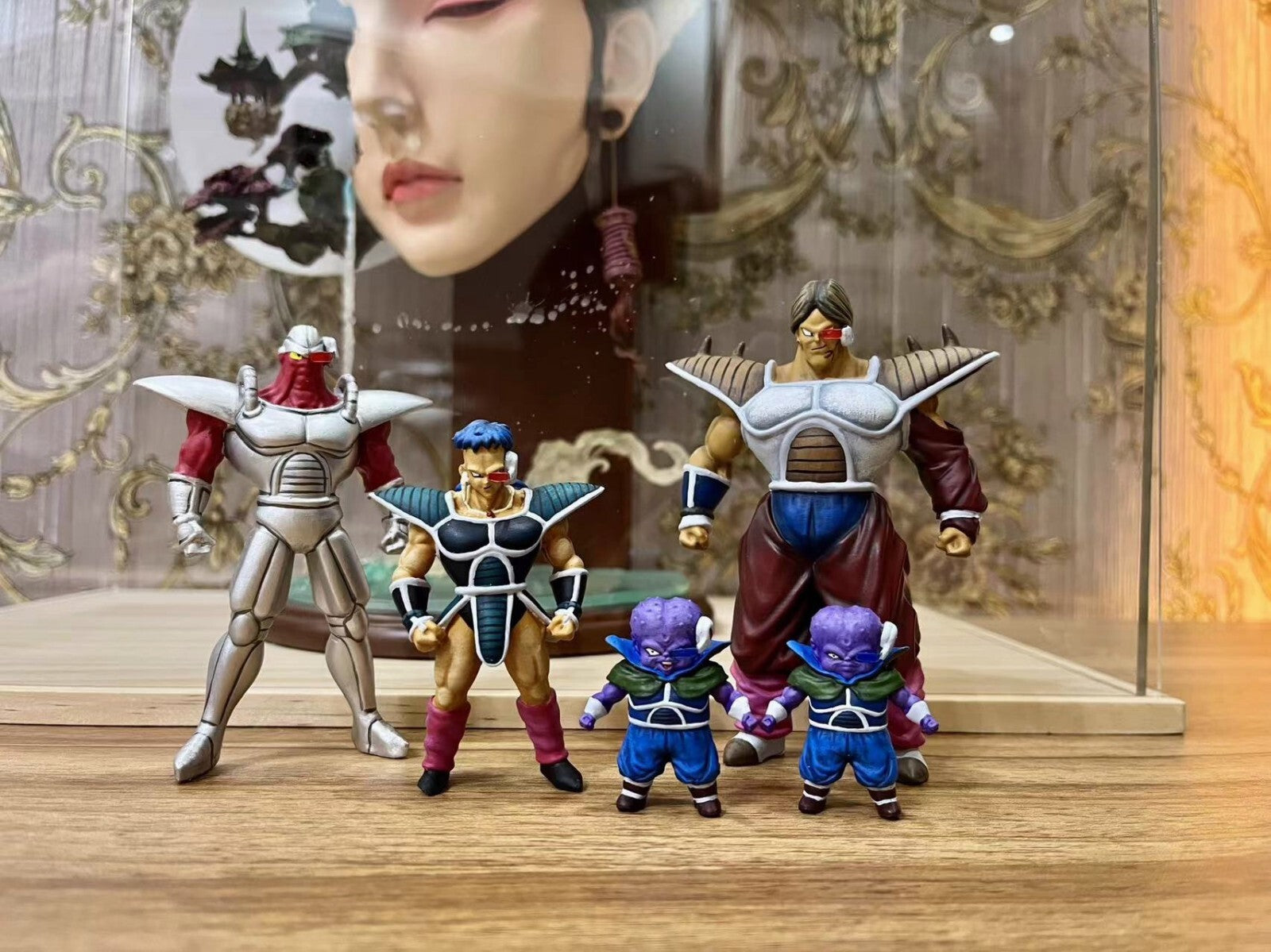 custom dragon ball turles force team   Resin GK Anime Statue HG scale 6 piece