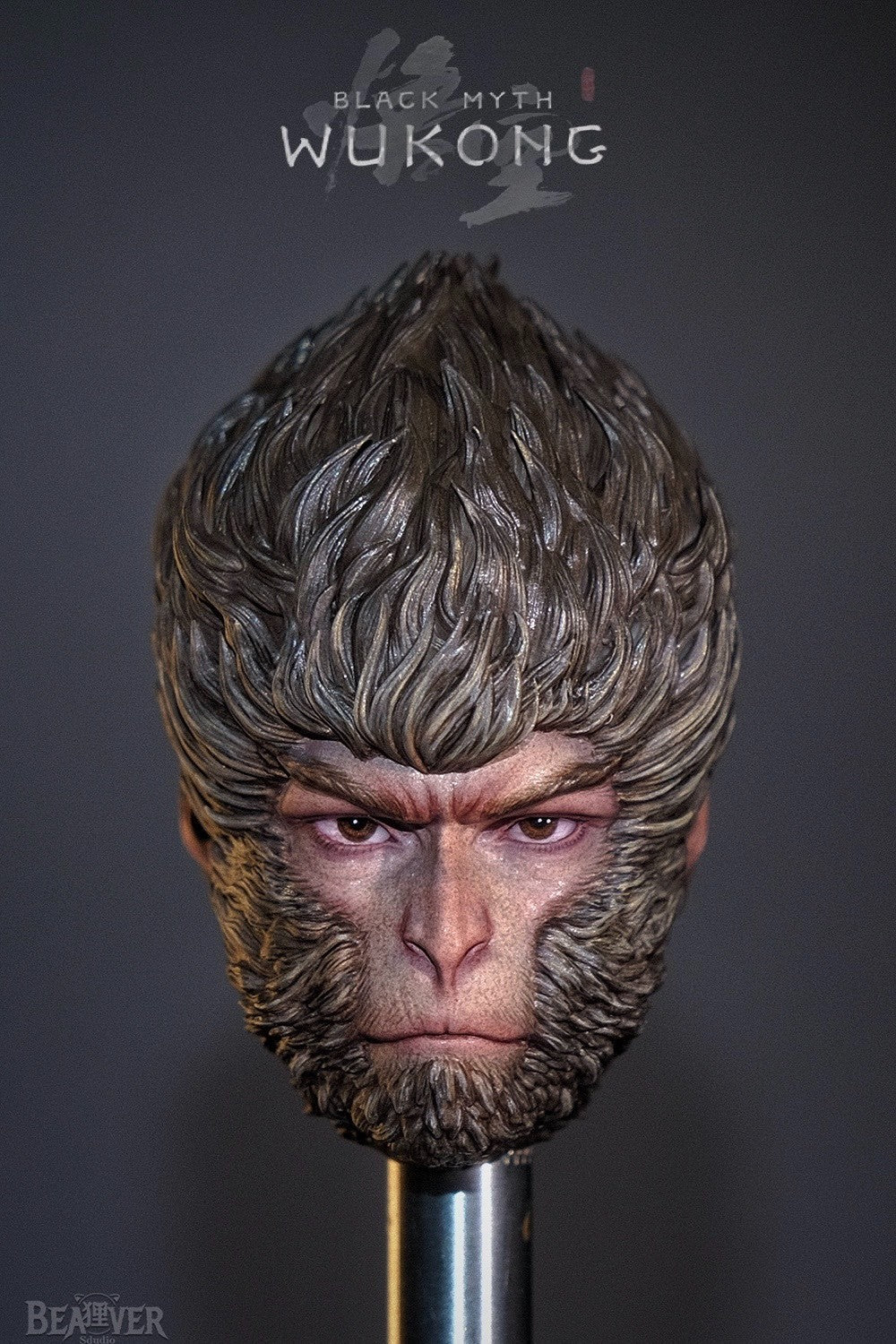 custom 1/6 Cyberpunk 2077 Black Myth: Wuk   head    Model for 12'' Action Figure