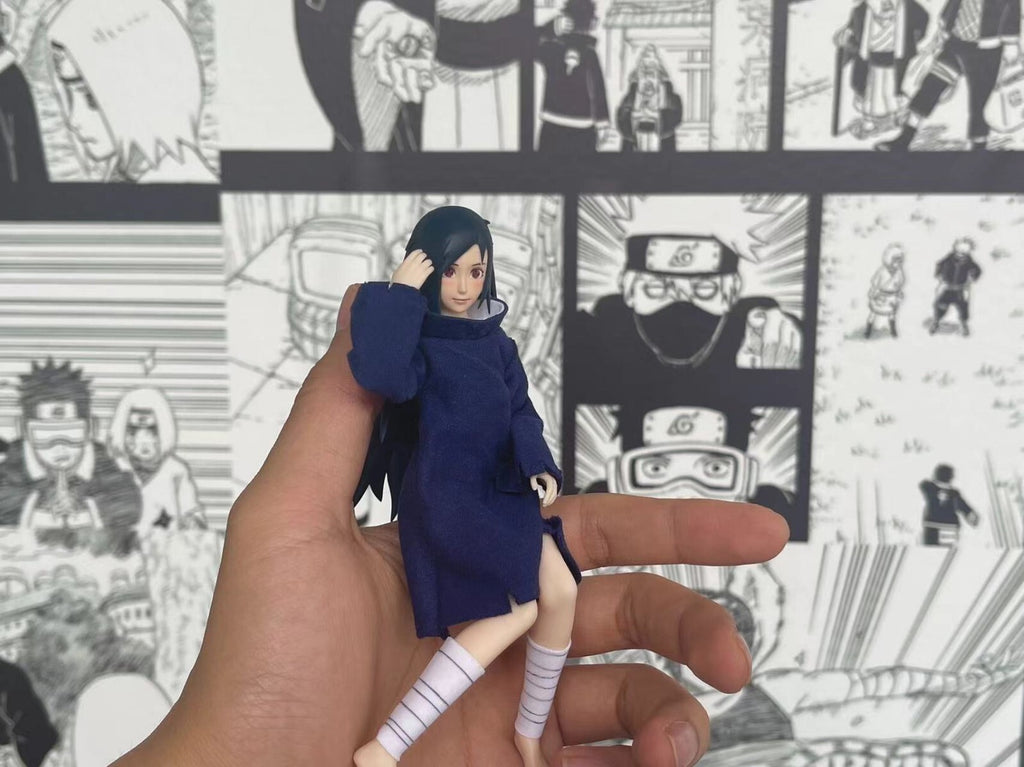 custom 1/12  Uchiha Hikari 6 inch shf  figure