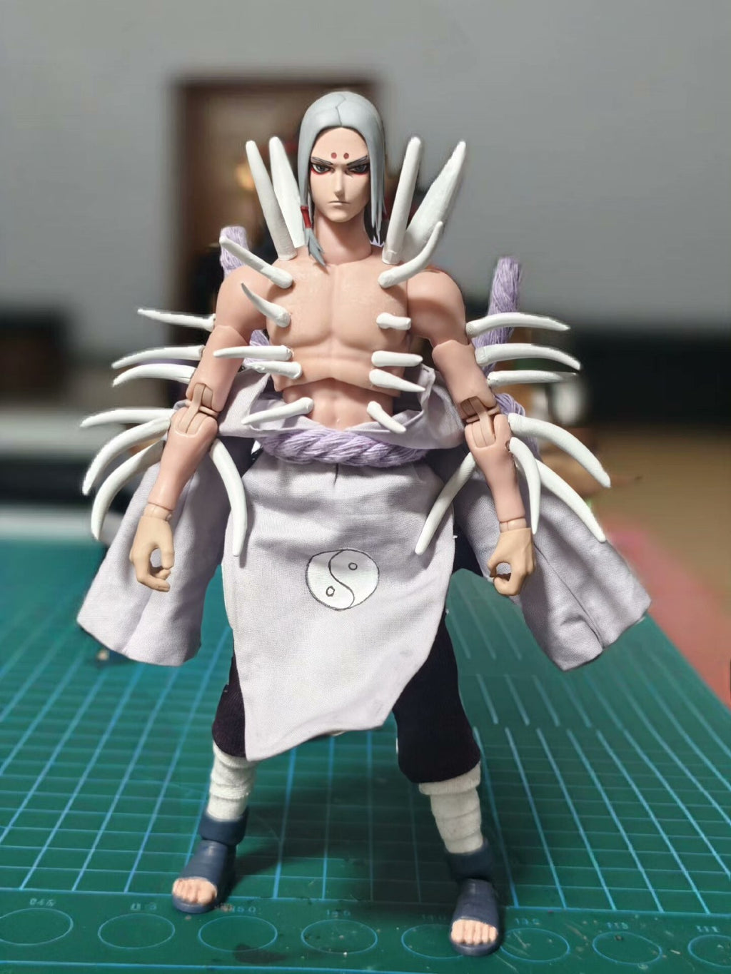 custom 1/12  Kimimaro  figure no including background