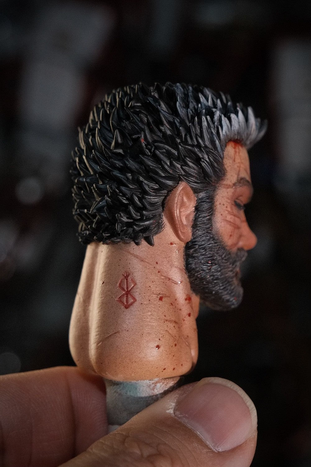 custom 1/6 berserk guts head need 40 days arrange ship