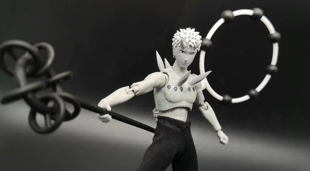 custom 1/12 Uchiha Obito   6 inch shf  figure