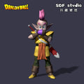 CUSTOM Dragon Ball hg tapien  action figure GK hg scale 10cm