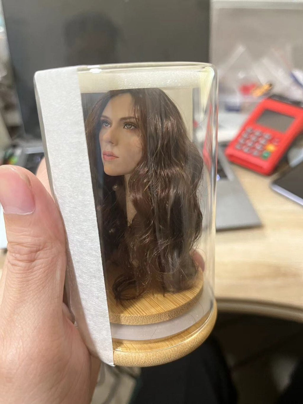 CUSTOM 1/6 Scarlett Johansson head sculpture (no including body)
