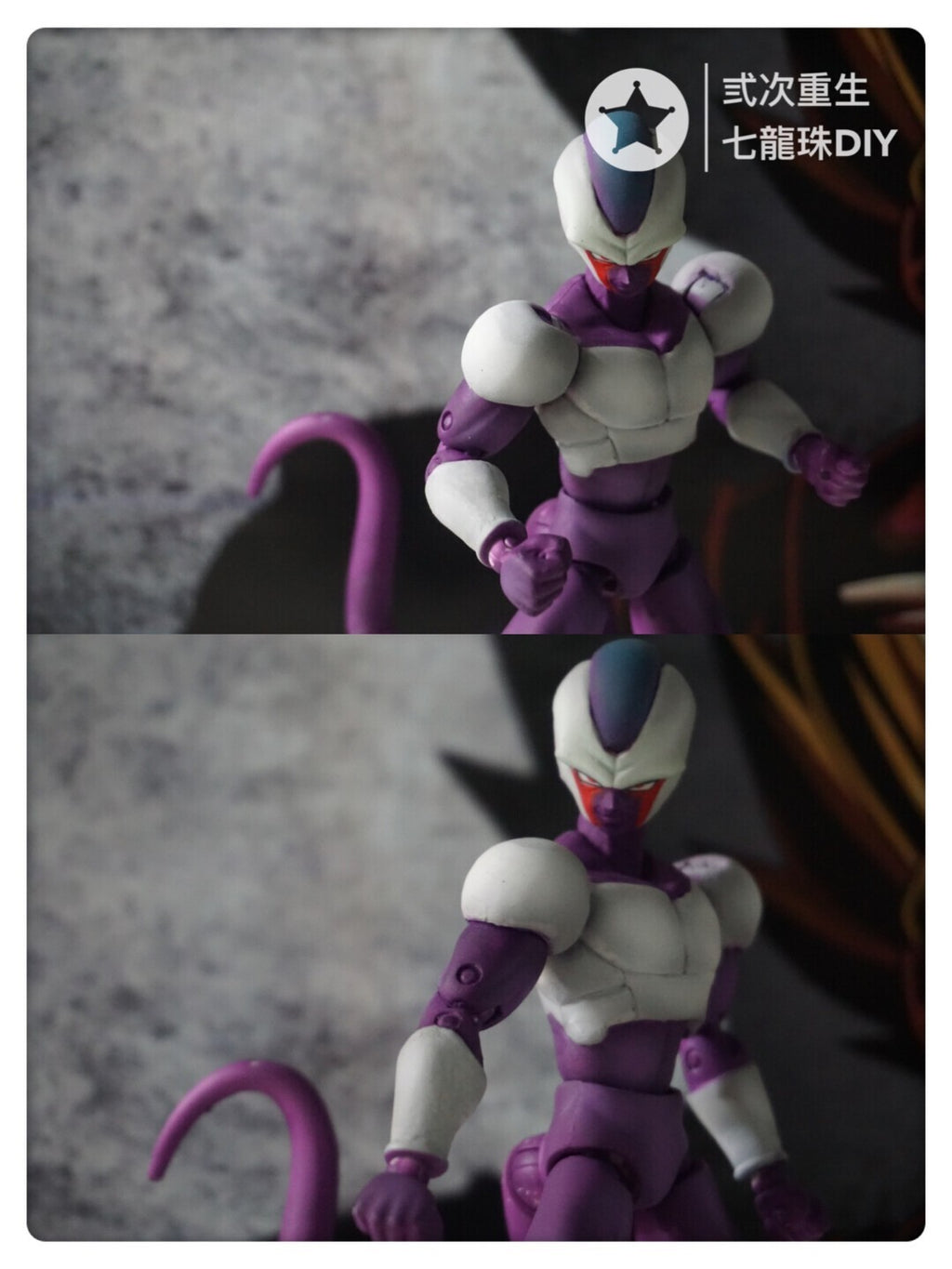 custom    dragonball cooler   shf figure