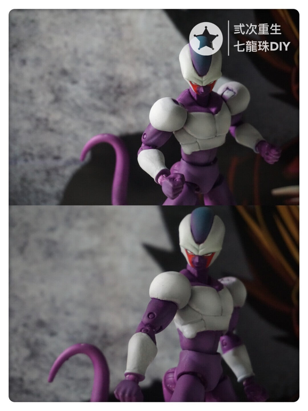 custom    dragonball cooler   shf figure
