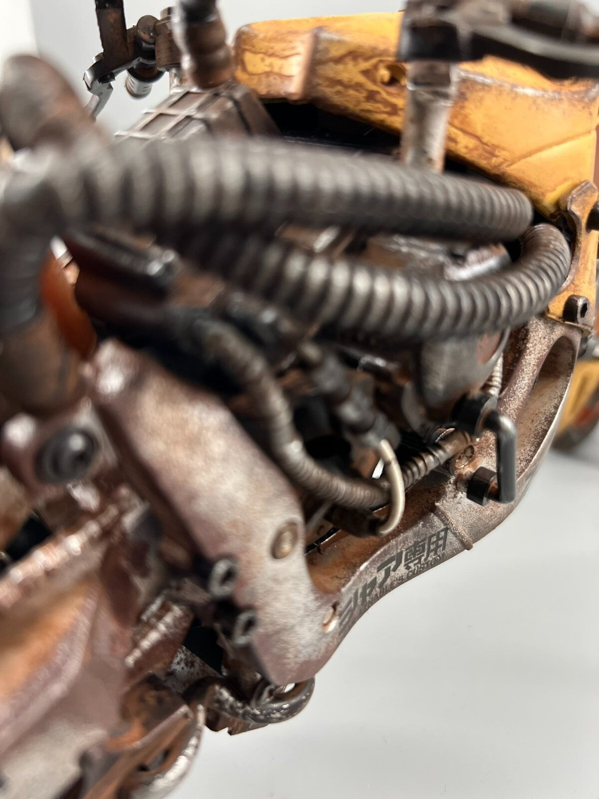 custom 1/6 Cyberpunk wastland  moto figure、